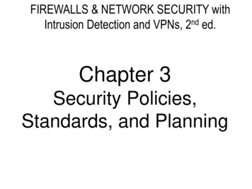 FIREWALLS & NETWORK SECURITY With Intrusion Detection And VPNs, 2 Ed.