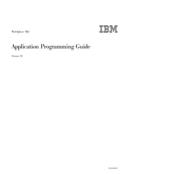 WebSphere MQ: Application Programming Guide - IBM