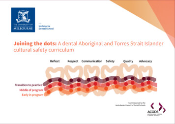 Joining The Dots: A Dental Aboriginal And Torres Strait Islander .