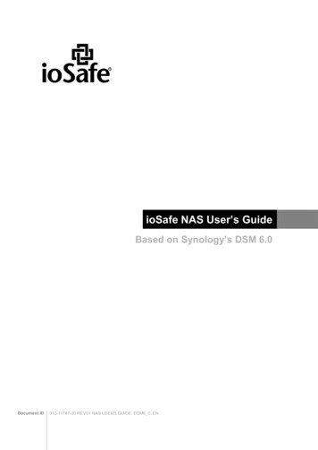 IoSafe NAS User's Guide
