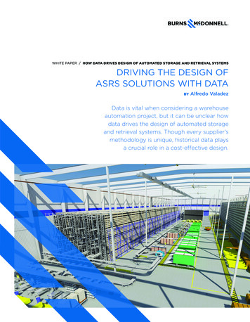 Driving The Design Of ASRS Solutions With Data