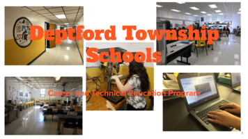 DTS Vocational Program - Deptford Township School District