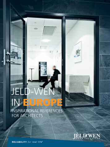 JelD-Wen In EuropE