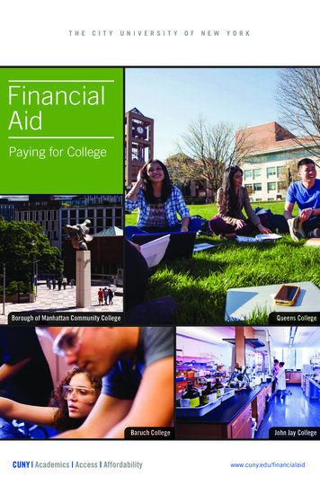Financial Aid Brochure - Lehman College