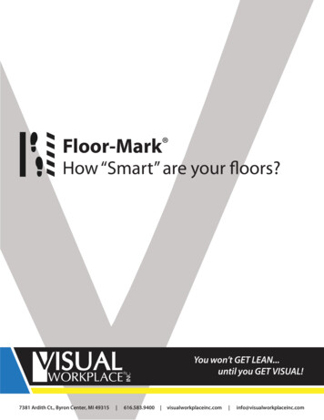 Floor-Mark - Lean & 5S Supplies - Visual Workplace, Inc.