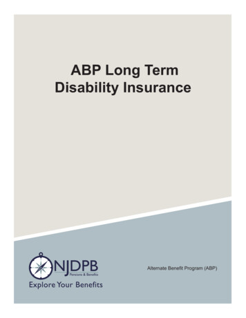 ABP Long Term Disability Insurance