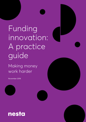 Funding Innovation: A Practice Guide - Nesta