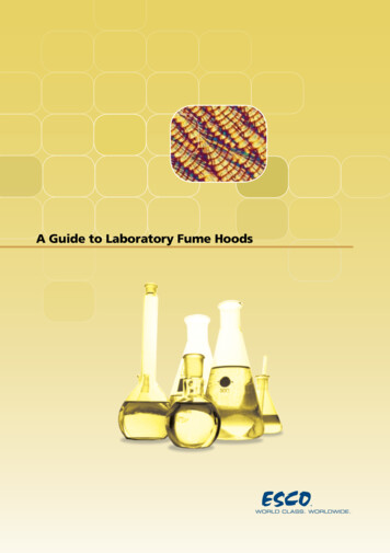 A Guide To Laboratory Fume Hoods - Escolifesciences.eu