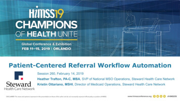 Patient-Centered Referral Workflow Automation - HIMSS365