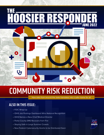 Community Risk Reduction