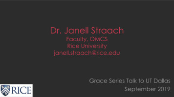 Dr. Janell Straach