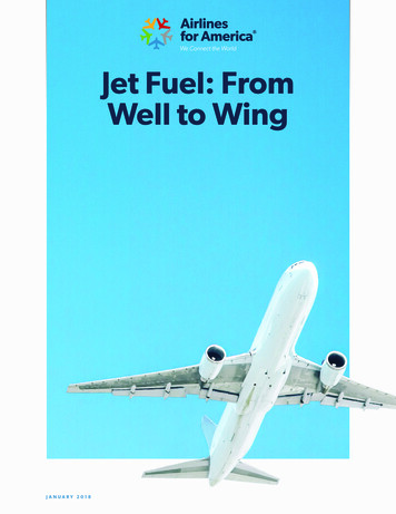 Jet Fuel: From Well To Wing - Airlines For America