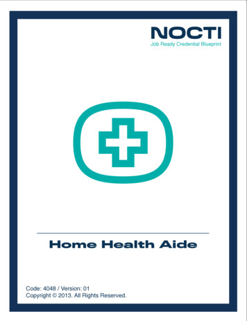 Home Health Aide - Nocti 