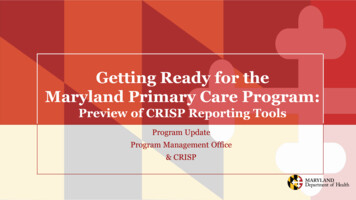 Getting Ready For The Maryland Primary Care Program