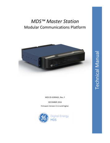 MDS Master Station - Instrumart
