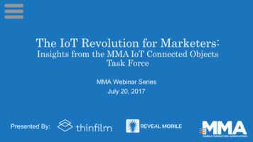 The IoT Revolution For Marketers - MMA Global
