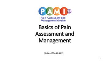 Pami Basic Principles Of Pain Management Final