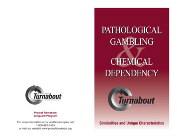 Pathological Pathologicalgambling Gambling Chemical Dependency
