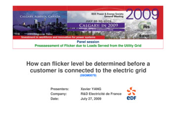 How Can Flicker Level Be Determined Before A Customer Is . - Z3 Controls