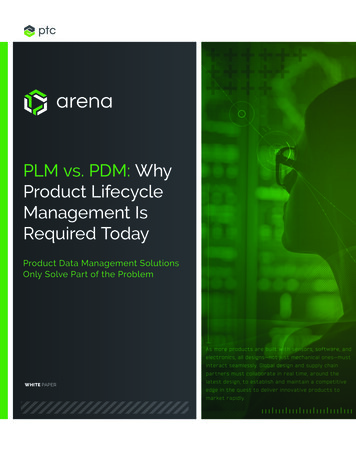 PLM Vs. PDM: Why Product Lifecycle Management Is Required Today - Arena