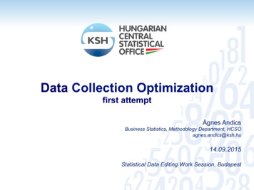 Data Collection Optimization