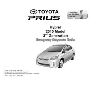 Hybrid 2010 Model 3 Generation - Toyota-Tech.eu