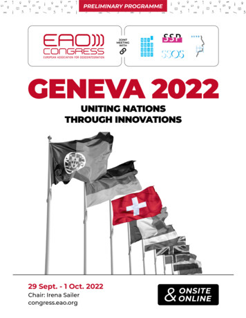 Uniting Nations Through Innovations - Eao
