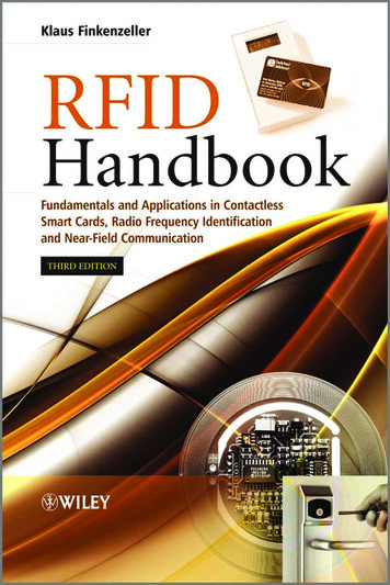 RFID Handbook: Fundamentals And Applications In Contactless . - Security