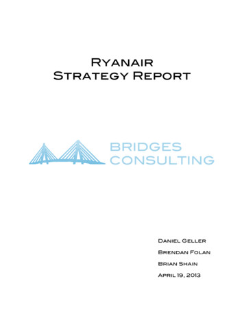 Ryanair Strategy Report - Pomona