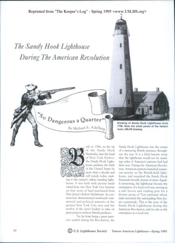 The Sandy Hook Lighthouse M During The American Revolution