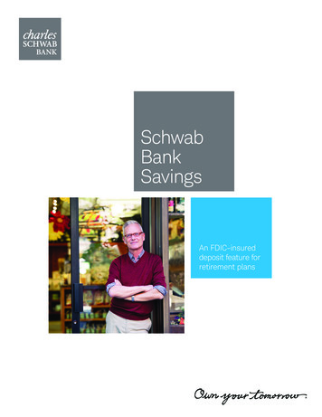 Schwab Bank Savings
