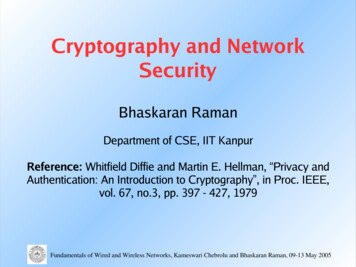 Cryptography And Network Security - IIT Kanpur