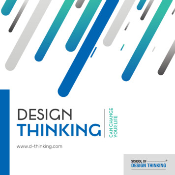 Design Can Change Thinking Your Life - Sodt