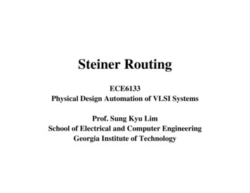 Steiner Routing - Gatech.edu