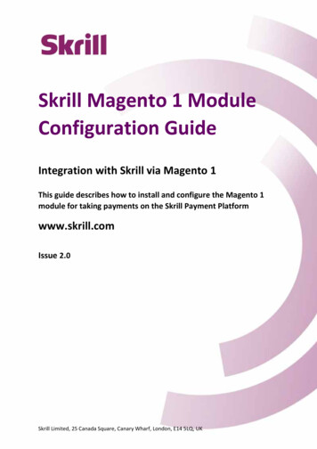 Skrill Magento 1 Module Configuration Guide