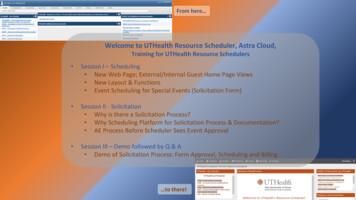 Welcome To UTHealth Resource Scheduler, Astra Cloud,