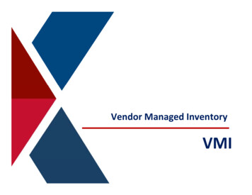 Vendor Managed Inventory Master.pptx [Read-Only]