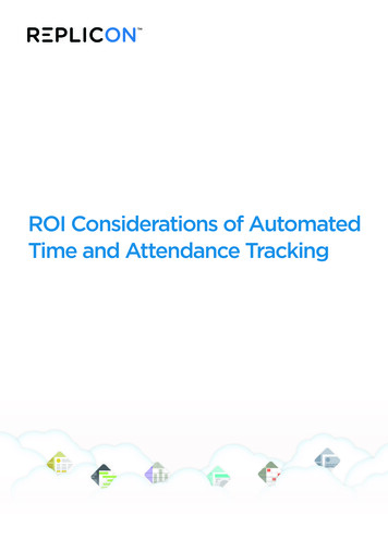 ROI Considerations Of Automated Time And Attendance Tracking - Replicon