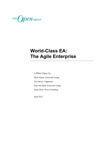World-Class EA: The Agile Enterprise - Bitpipe