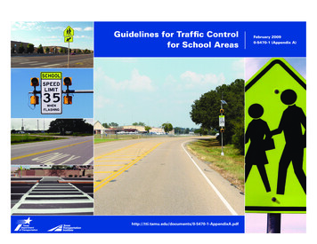 Guidelines For Traffic Control For School Areas