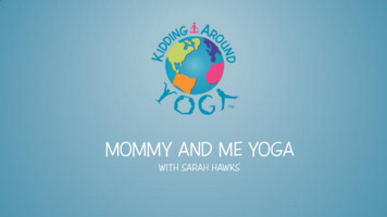 Mommy And Me Yoga - Kidding Around Yoga