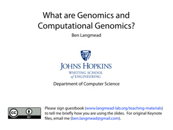 What Are Genomics And Computational Genomics?