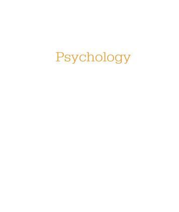 Psychology - Pearson