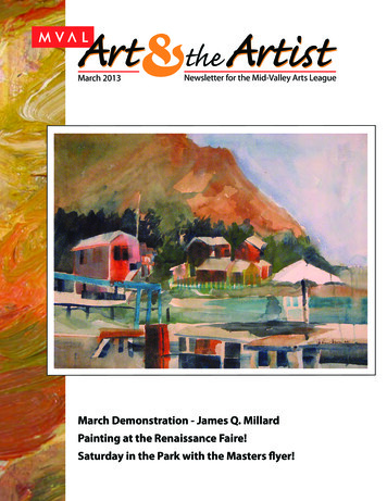 March Demonstration - James Q. Millard Painting At The .