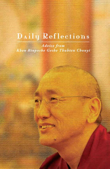 Daily Reflections - Lama Yeshe