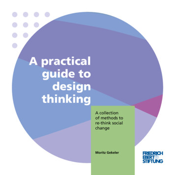 A Practical Guide To Design Thinking