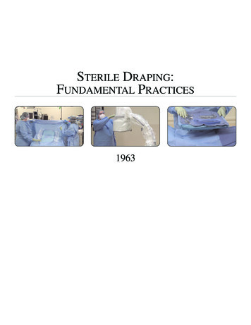 STERILE DRAPING FUNDAMENTAL PRACTICES