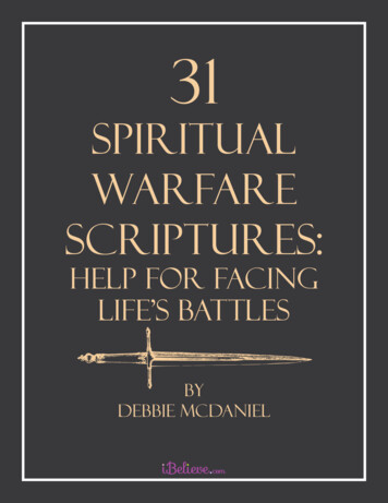 Spiritual Warfare Scriptures - Media.swncdn 