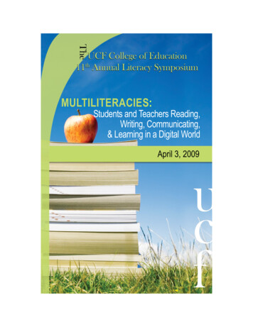 MULTILITERACIES - College Of Community Innovation And Education