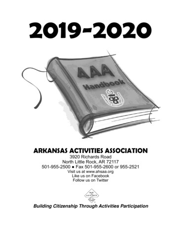 2019-20 AAA Handbook - Microsoft